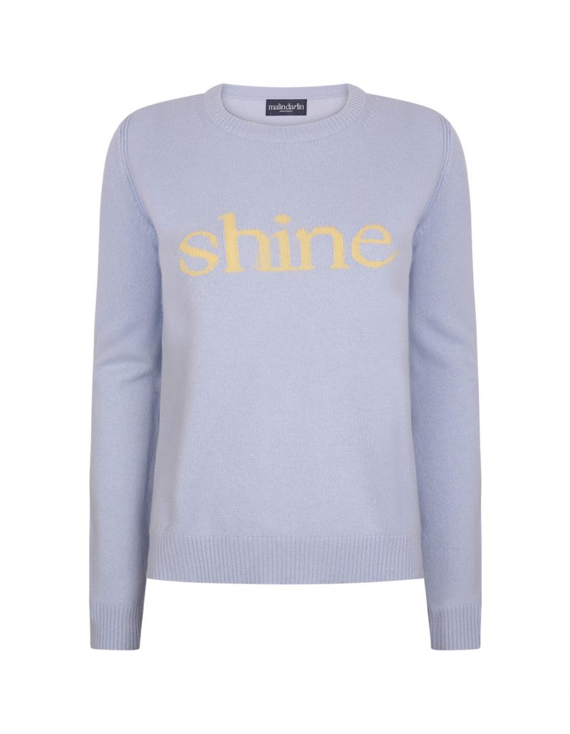 malin darlin Shine womens cashmere jumpers.